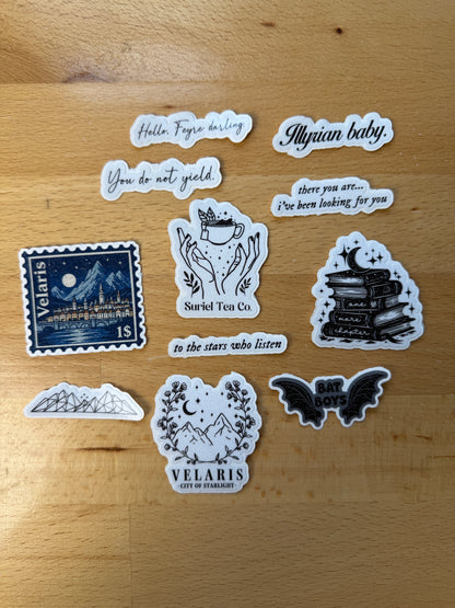 ACOTAR Sticker Pack