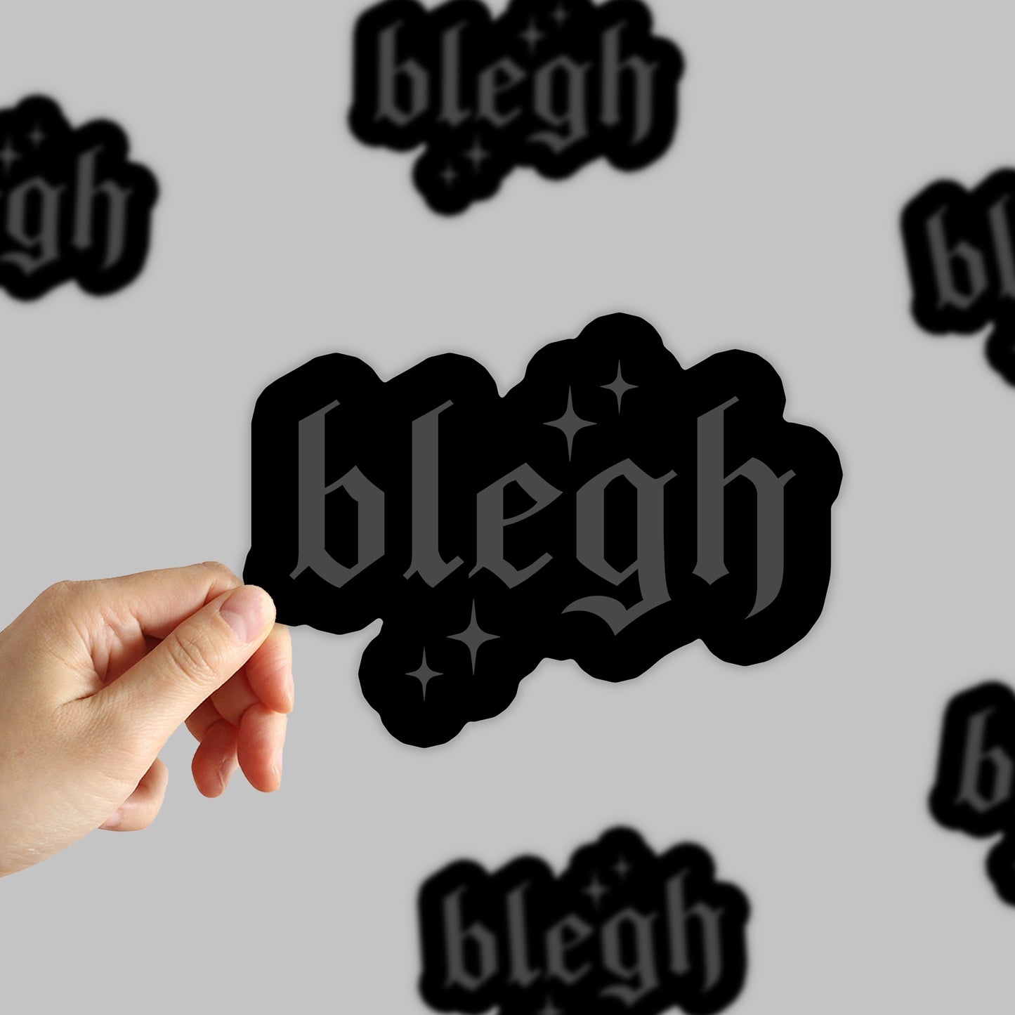 Blegh Sticker