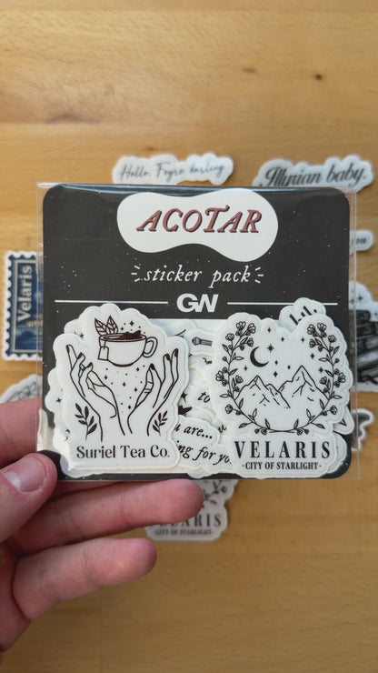 ACOTAR Sticker Pack