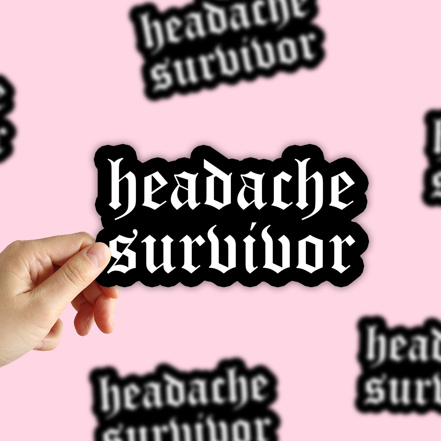 Headache Survivor Sticker