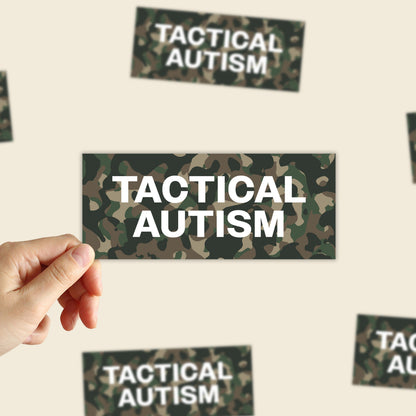 Tactical Autism Sticker