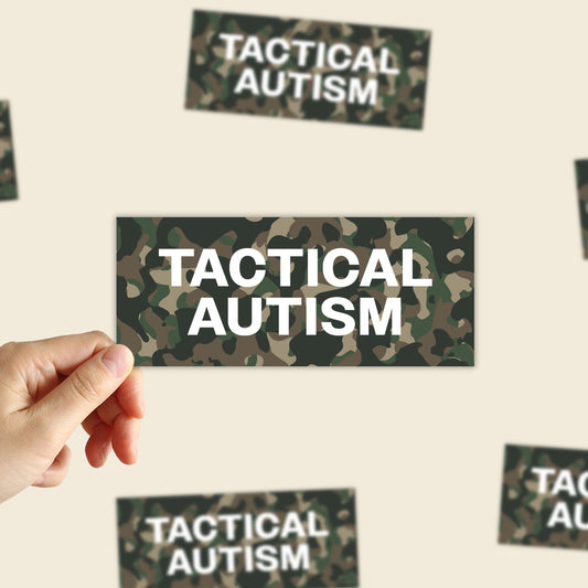 Tactical Autism Sticker