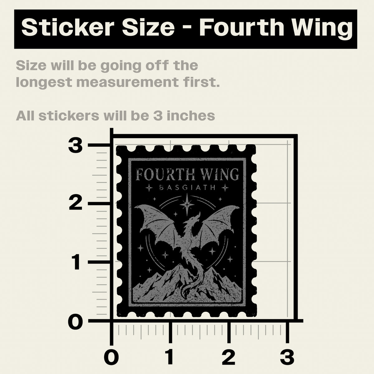 Fourth Wing Sticker Pack