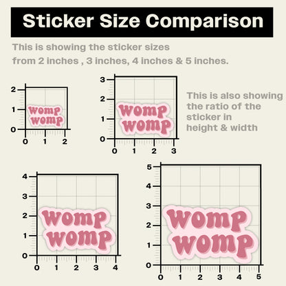 Womp Womp Sticker