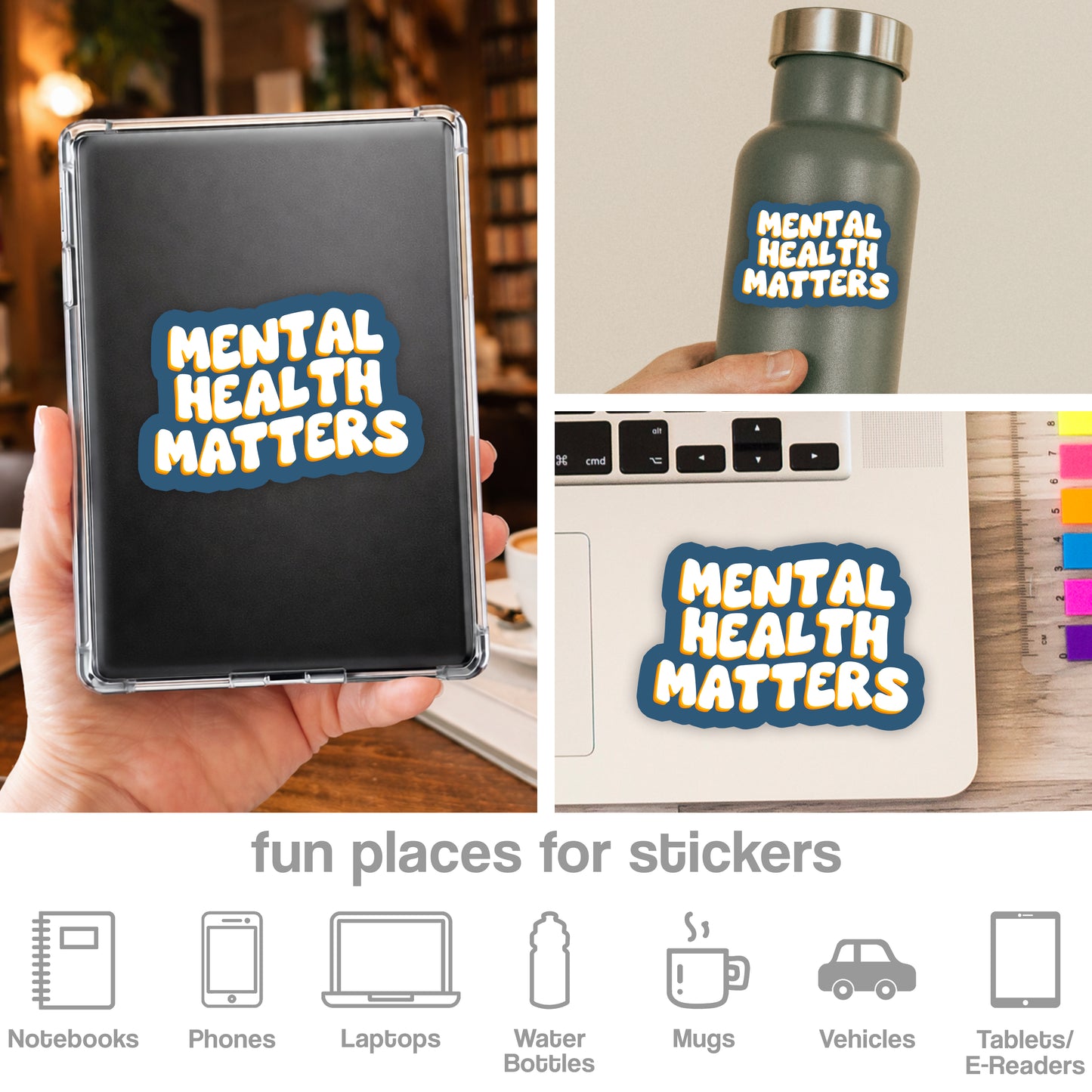 Mental Health Matters Sticker