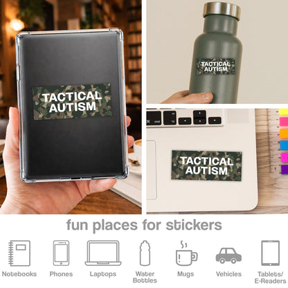 Tactical Autism Sticker